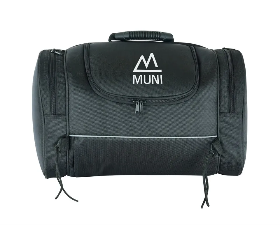 Motorcycle Bicycle Hard Saddle Leather Bag